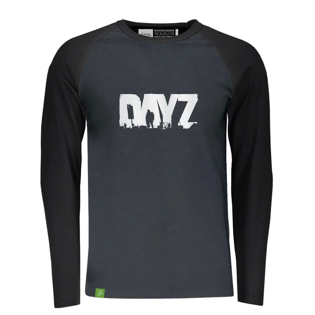 DAYZ - LONG SLEEVE T-SHIRT | GRAY + BLACK