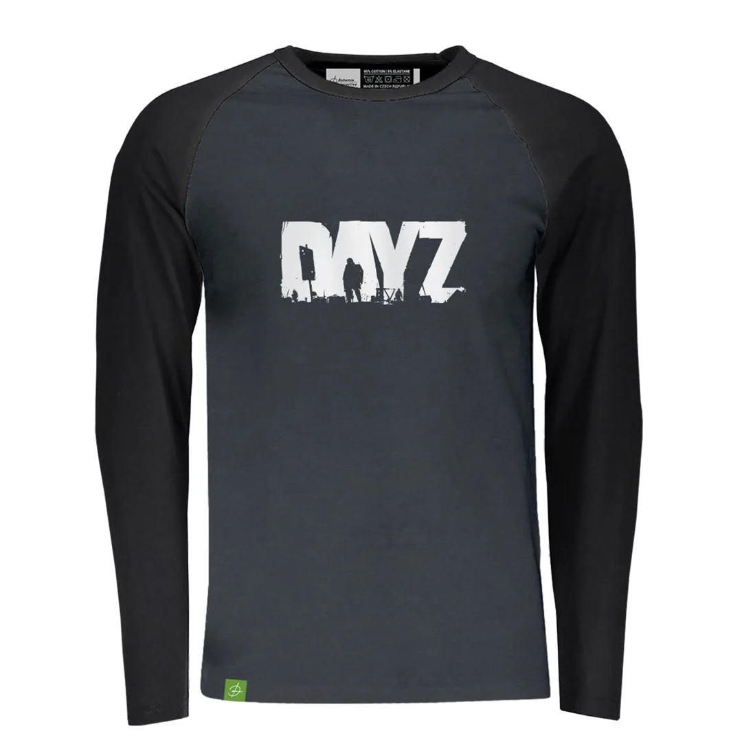 DAYZ - LONG SLEEVE T-SHIRT | GRAY + BLACK
