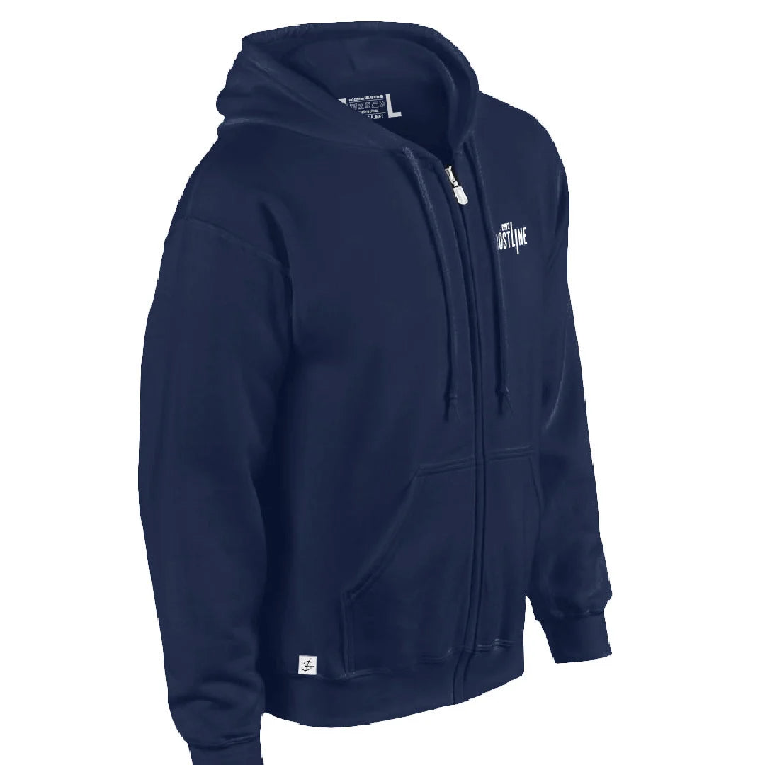 DAYZ FROSTLINE - ZIP UP HOODIE | NAVY BLUE