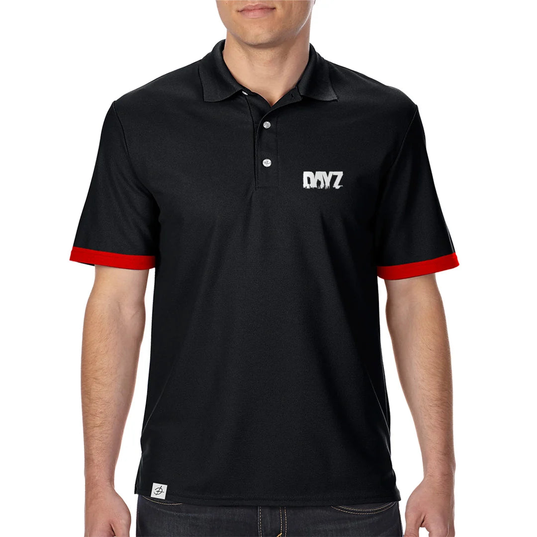 DAYZ - POLO SHIRT | BLACK/RED
