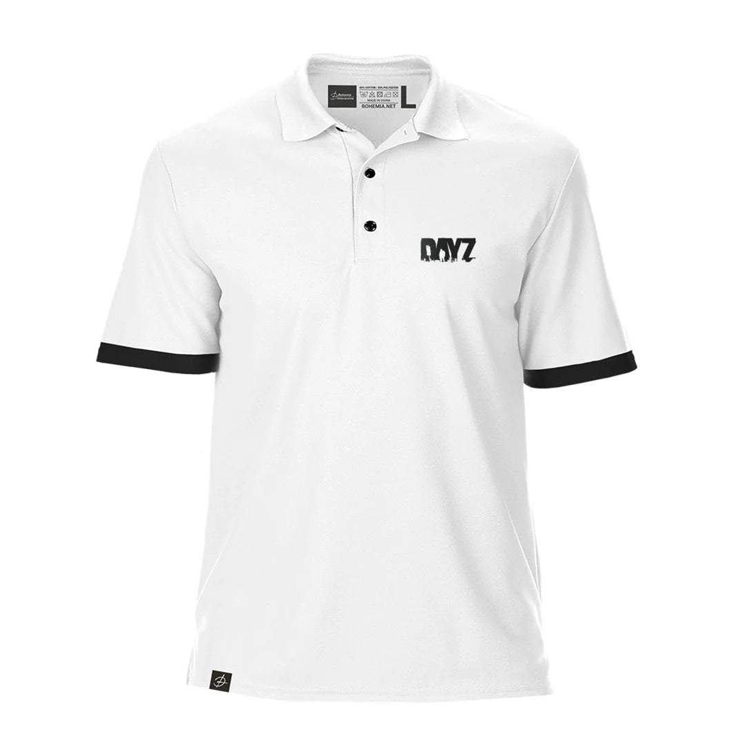DAYZ - POLO SHIRT WHITE/BLACK