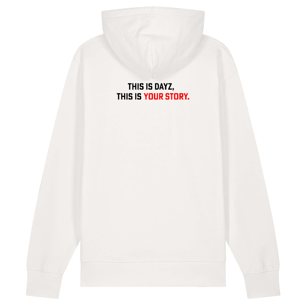 DAYZ - CHEST LOGO HOODIE | OFF WHITE