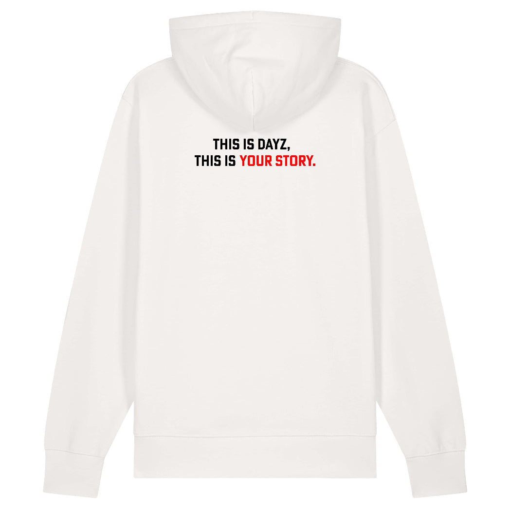 DAYZ - CHEST LOGO HOODIE | OFF WHITE