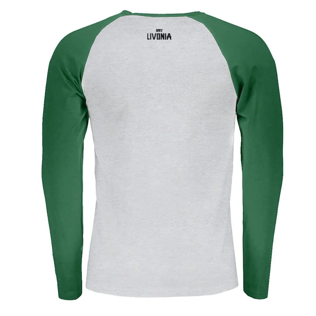 DAYZ - LIVONIA LONG SLEEVE T-SHIRT | WHITE + GREEN