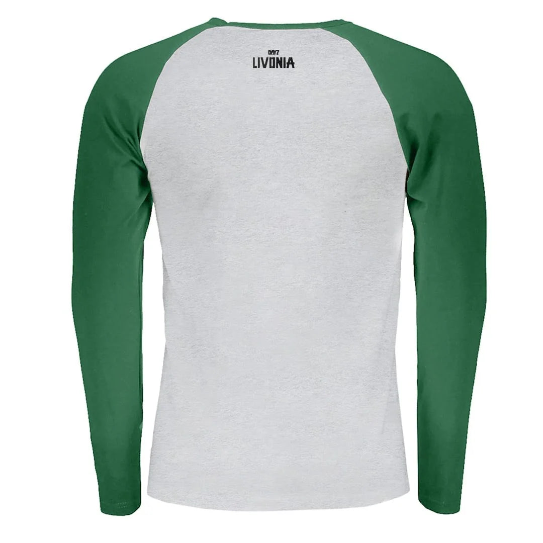 DAYZ - LIVONIA LONG SLEEVE T-SHIRT | WHITE + GREEN