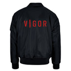 VIGOR - OFFICIAL BOMBER JACKET | BLACK