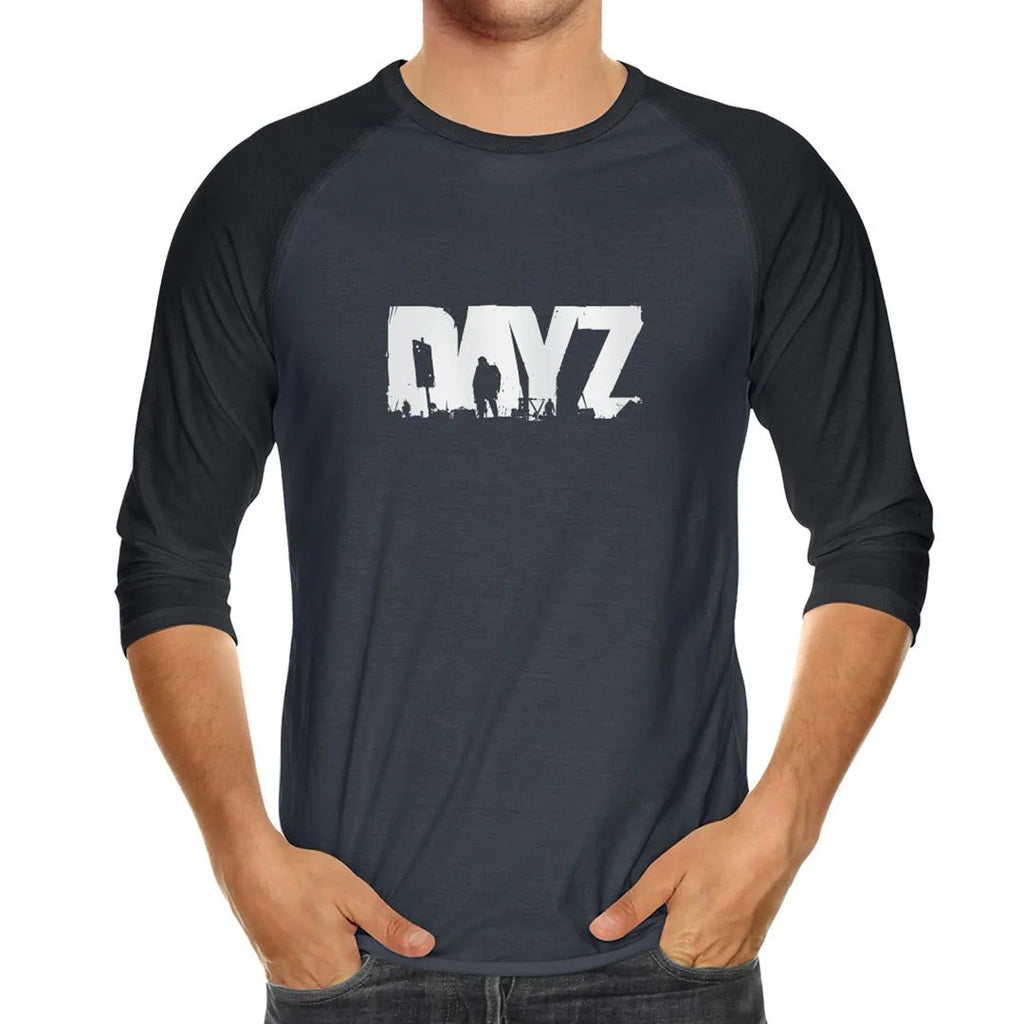 DAYZ - LONG SLEEVE T-SHIRT | GRAY + BLACK