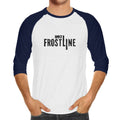 DAYZ FROSTLINE - LONG SLEEVE T-SHIRT | WHITE + NAVY BLUE