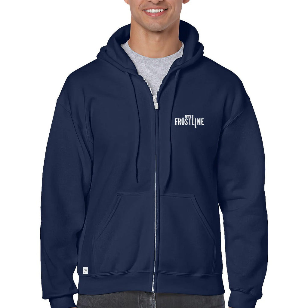 DAYZ FROSTLINE - ZIP UP HOODIE | NAVY BLUE