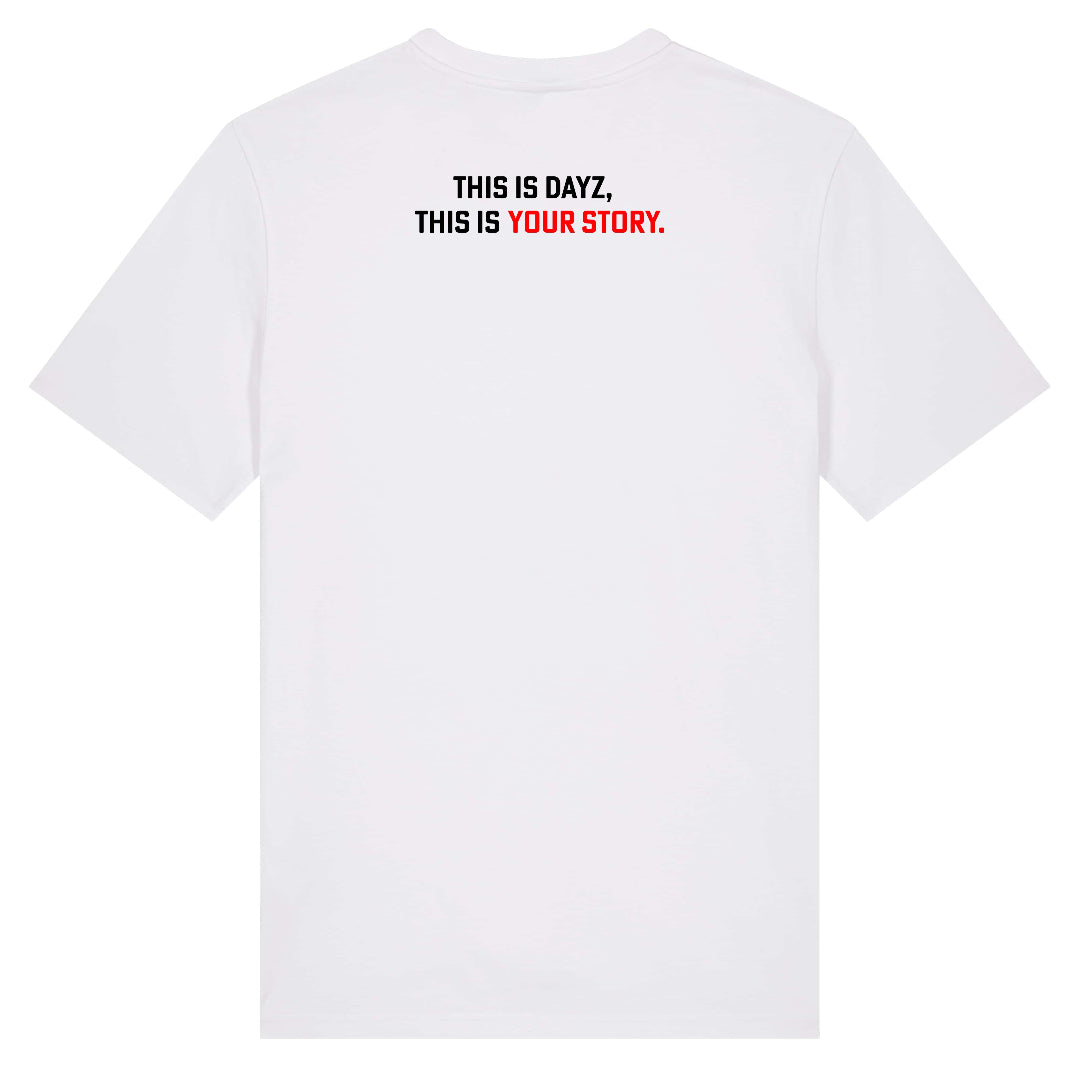 DAYZ - SIMPLIFIED LOGO T-SHIRT | WHITE
