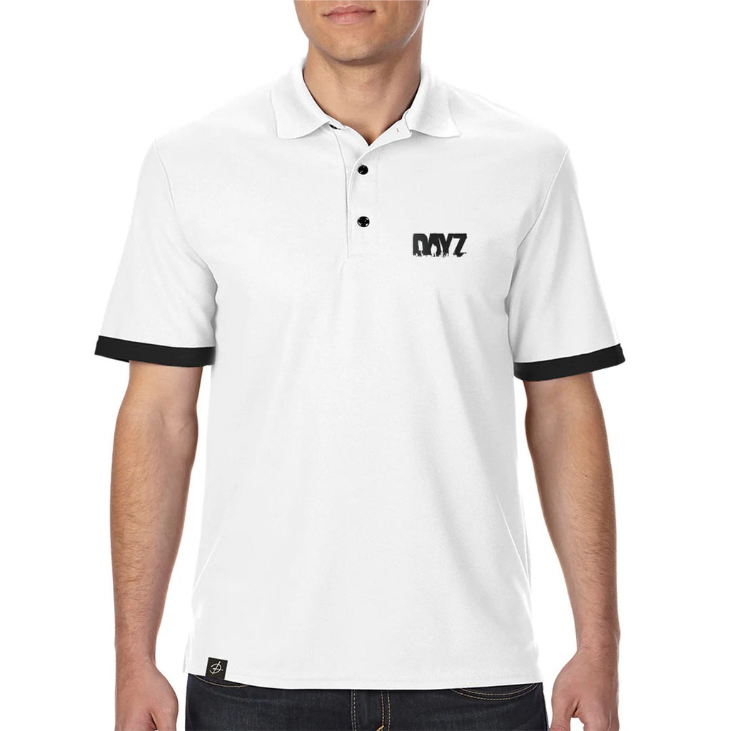 DAYZ - POLO SHIRT WHITE/BLACK