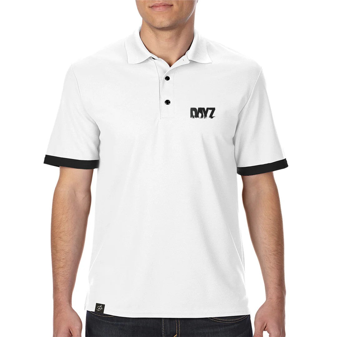 DAYZ - POLO SHIRT WHITE/BLACK