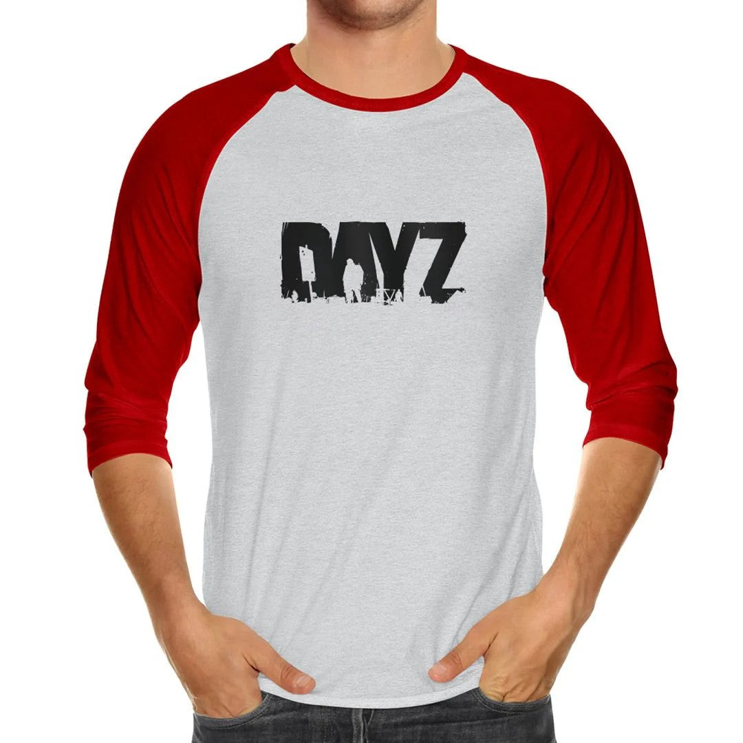 DAYZ - LONG SLEEVE T-SHIRT | GRAY/RED