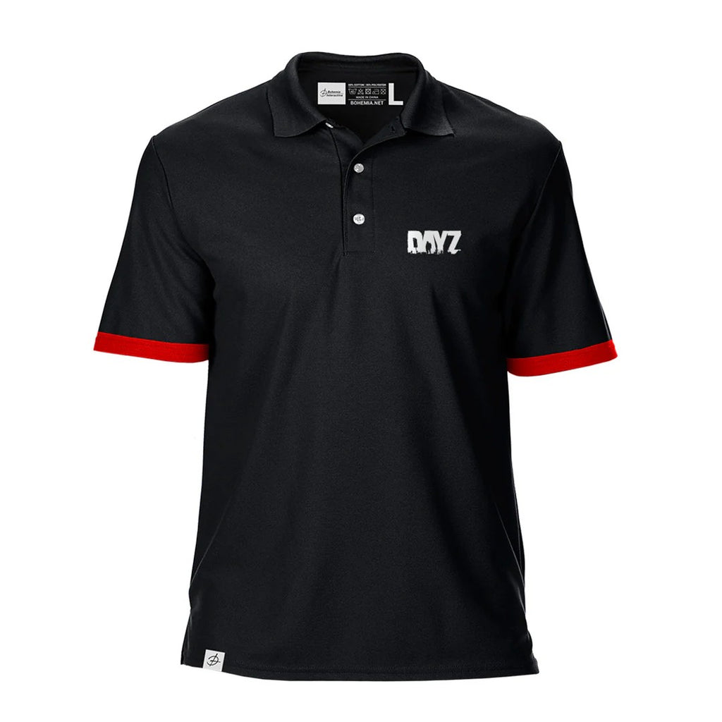 DAYZ - POLO SHIRT | BLACK/RED