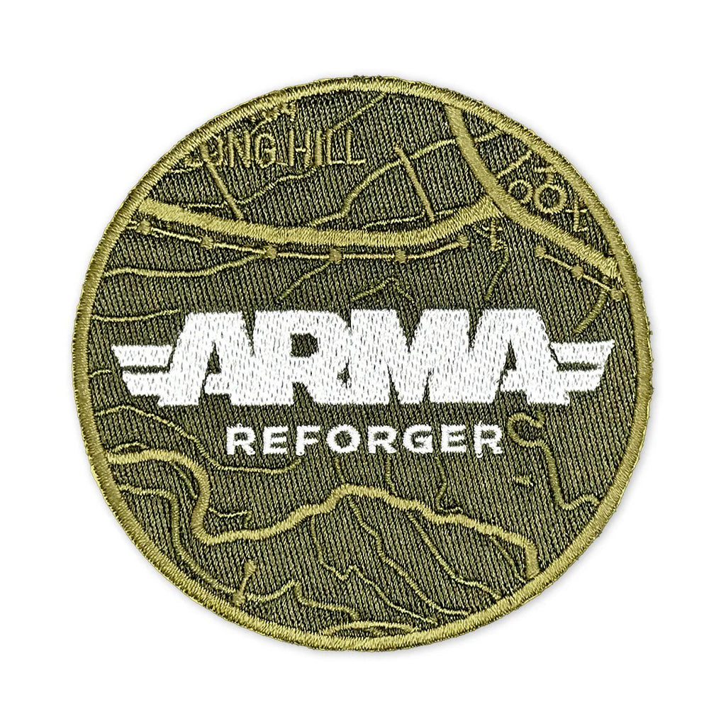 ARMA REFORGER - MAP (DETACHABLE VELCRO) PATCH