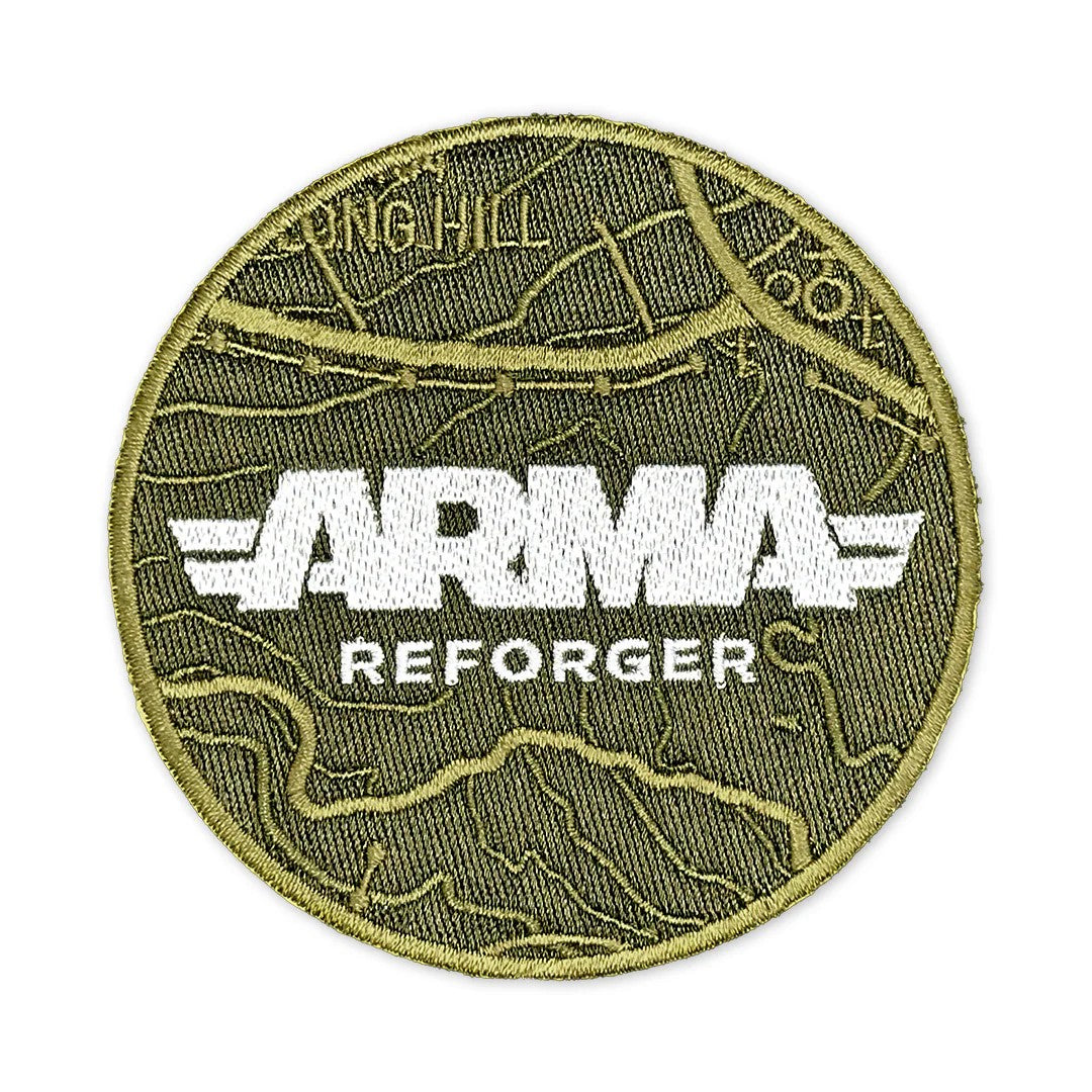 ARMA REFORGER - MAP (DETACHABLE VELCRO) PATCH