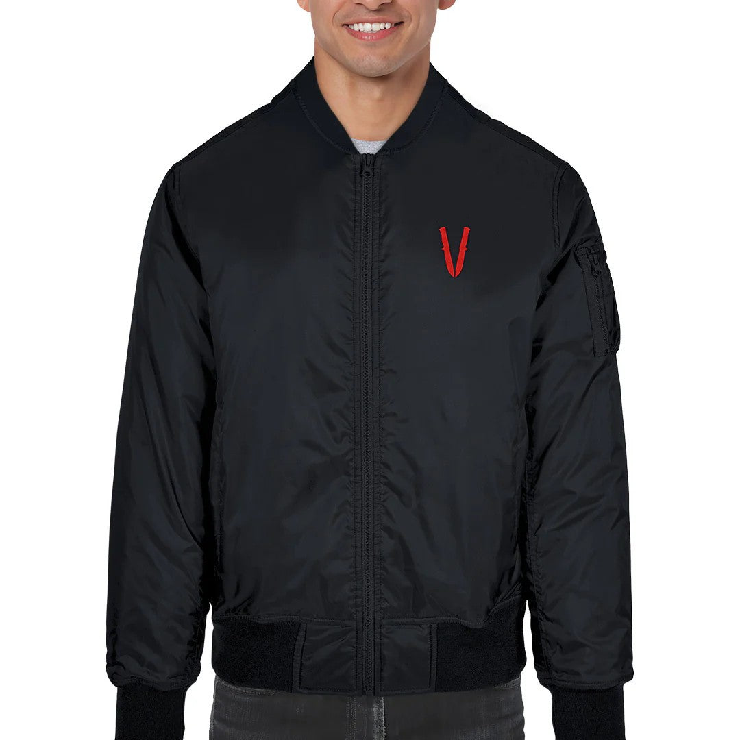 VIGOR - OFFICIAL BOMBER JACKET | BLACK