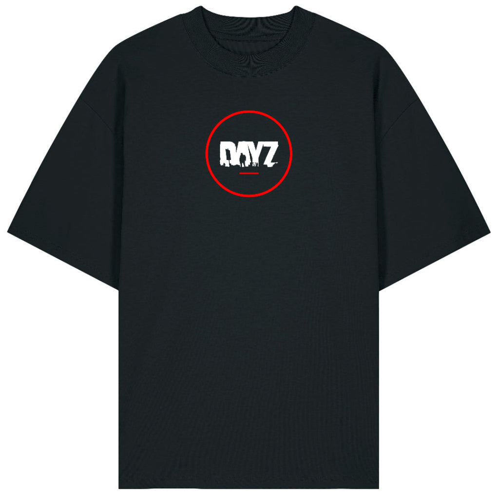 DAYZ - CIRCLE LOGO OVERSIZED TEE | BLACK