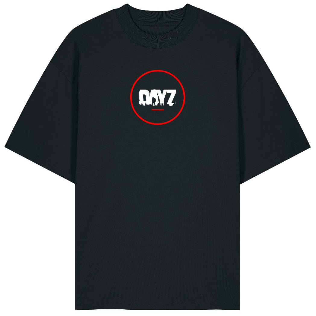 DAYZ - CIRCLE LOGO OVERSIZED TEE | BLACK