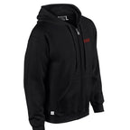 VIGOR - ORIGINAL ZIP-UP HOODIE | BLACK