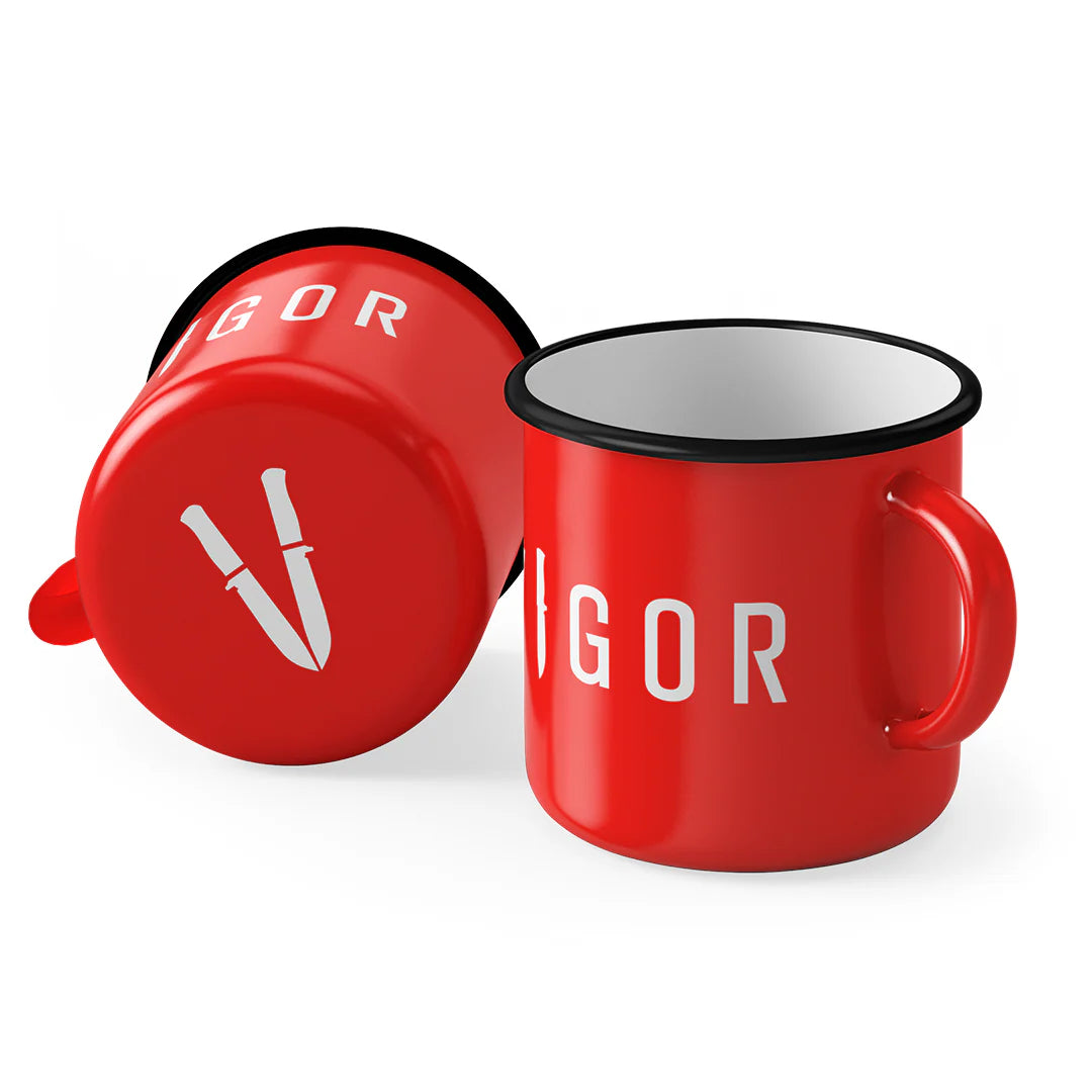 VIGOR - OUTLIVE THE APOCALYPSE CUP/MUG | RED